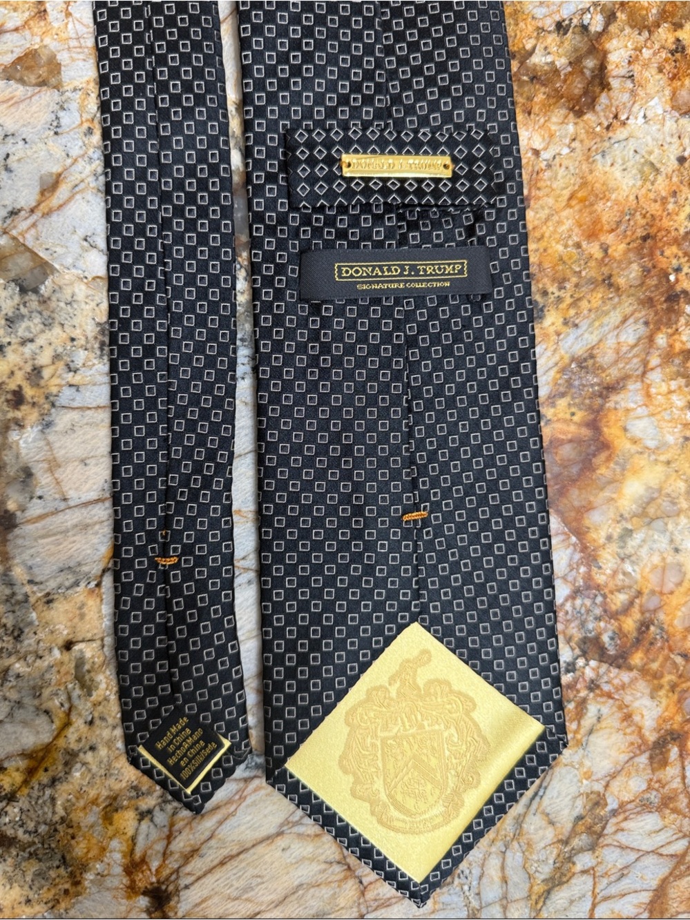 Donald Trump Black Tie
